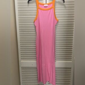 Pink Lily Midi Dress